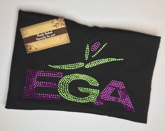 EGA Gymnastics | Bling Gymnastics Shirt | Gym mom shirt
