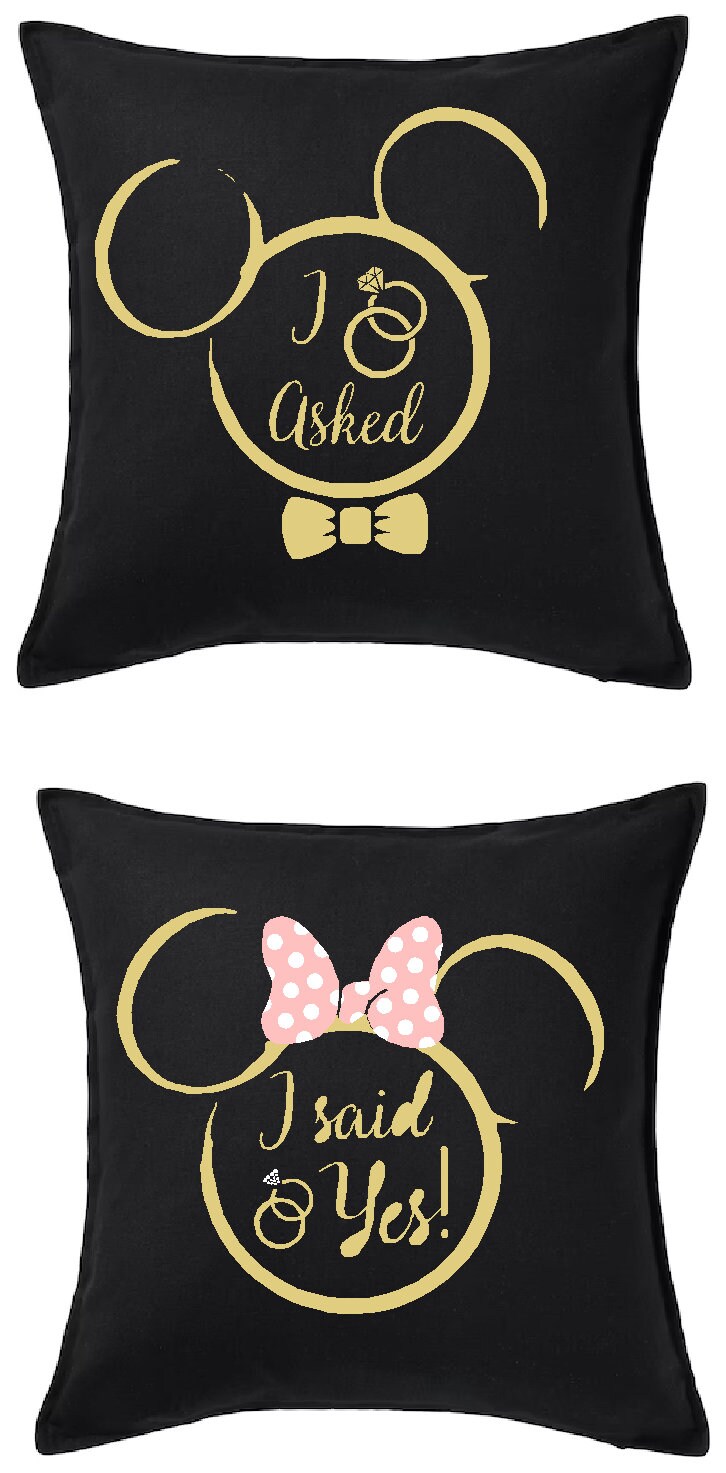Disney throw pillows Wedding throw Pillows I asked pillows I