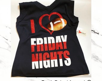 Friday Night Lights | Football Mom Shirt | Football Shirt | Friday Night Football Shirt | Football shirt for mom