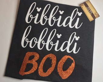 Women's Bibbidi Bobbidi Boo Halloween Shirt | Womens Disney Halloween Shirts | Ladies Disney TShirts