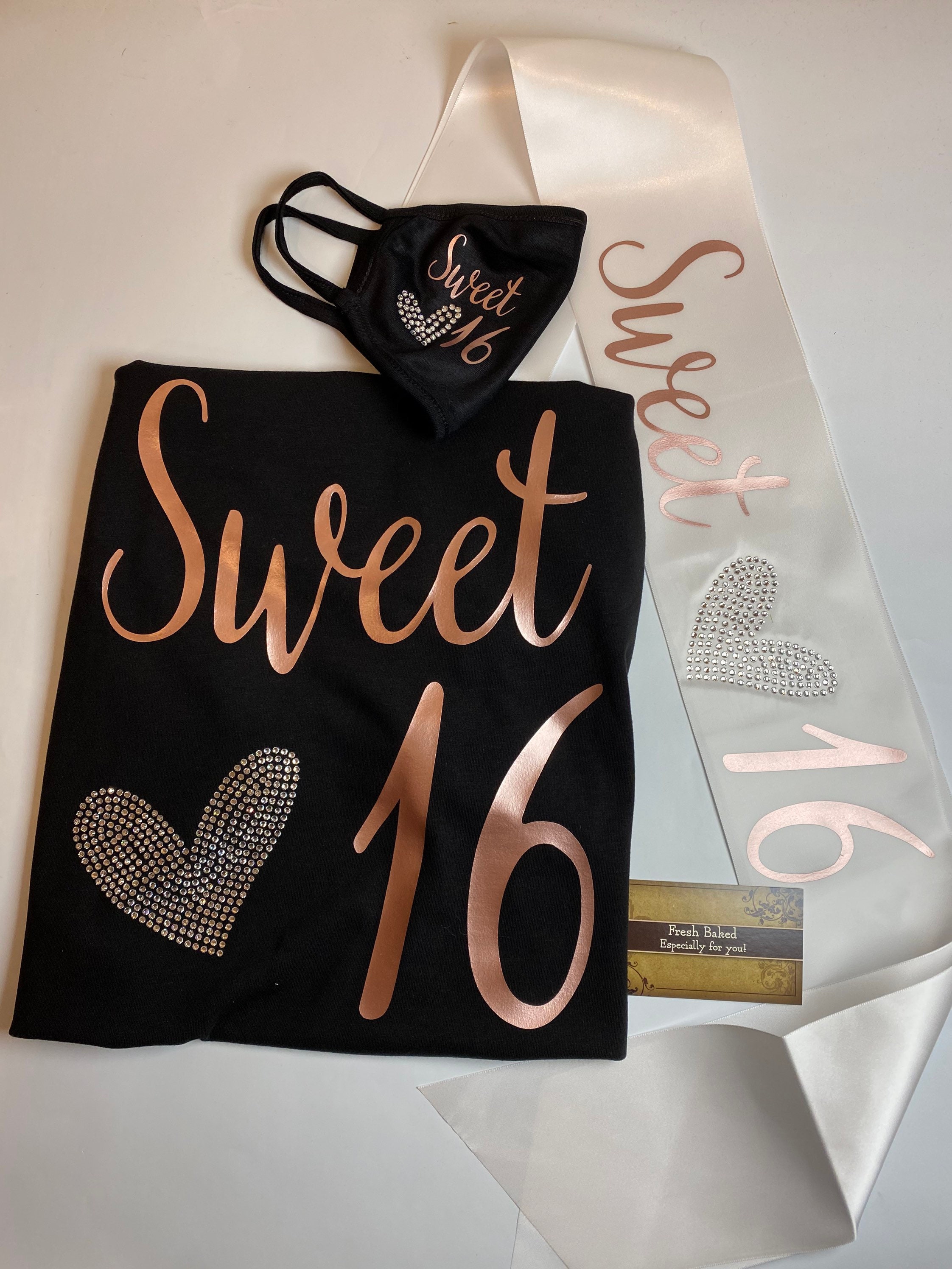16th Birthday Gift Sweet 16 Birthday Sweet 16 Mask Birthday