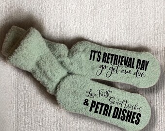 Custom IVF Retrieval Day Fuzzy Socks Personalized Fertility Socks Customized Gift Idea for Egg Retrieval Comfort IVF Support Cozy Socks