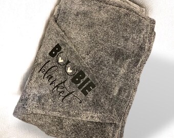 Boobie Blanket | bye bye boobies | breast augmentation socks | breast cancer awareness month | Explant | augmentation | bye boobies