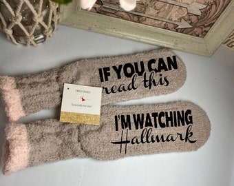 Christmas movie | Hallmark movies | Mothers day gift | Socks for Women | Fun Christmas gift