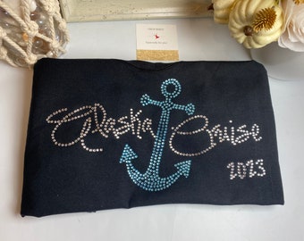 Bling Cruise Shirt | Alaska Cruise | Cruise shirts | Cruise Ticket | Vacation | Alaska Cruise | Alaskan Cruise