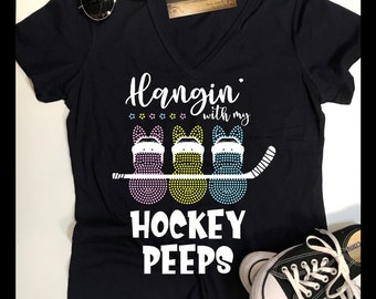 Easter hockey shirt | Easter gift | Hockey shirt | hockey mom shirt | Easter hockey tournament