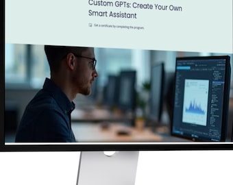 Benutzerdefinierter GPT Online-kurs | Lerne deinen eigenen KI-Assistenten zu bauen | Digitaler Download-Zugriff