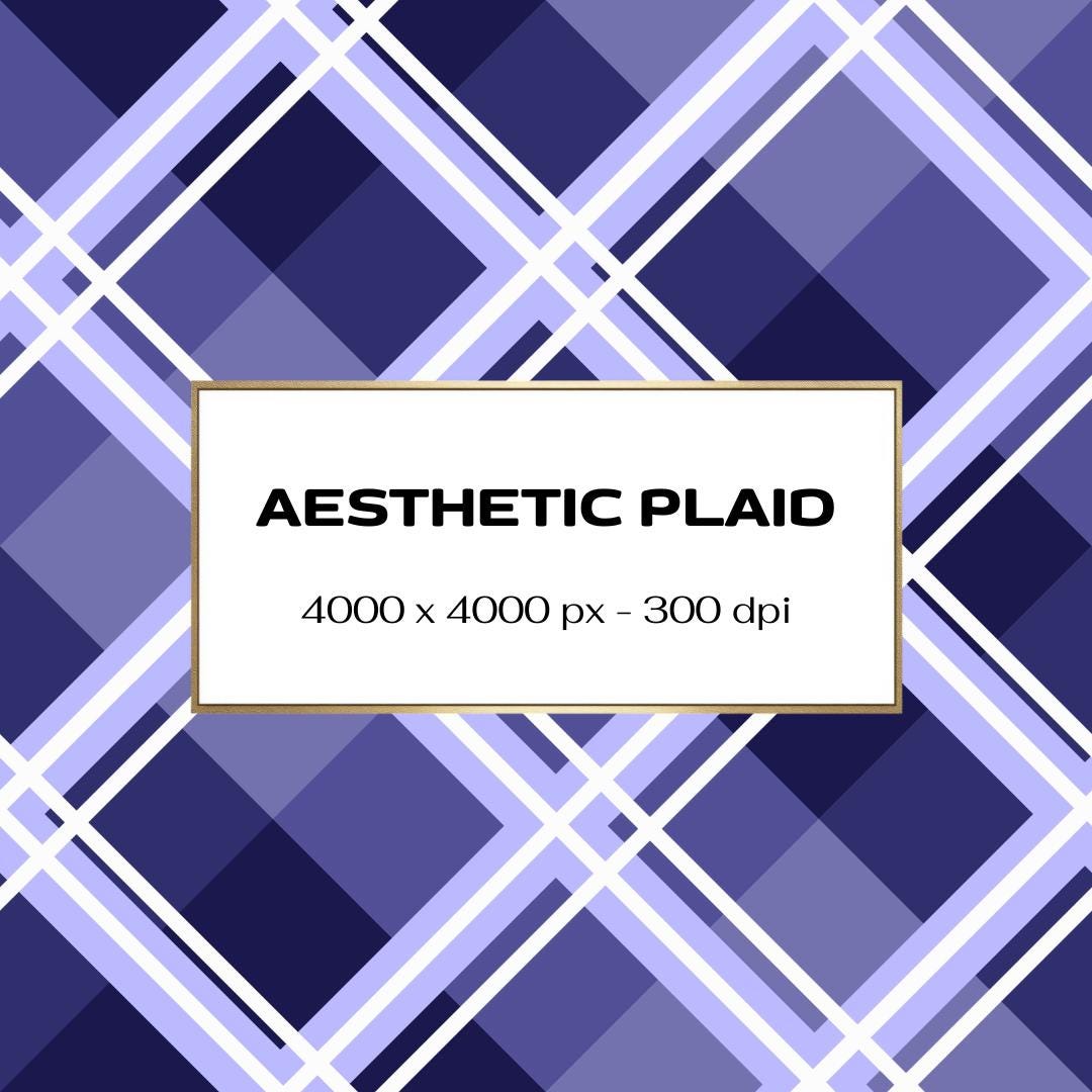 Prepay Backgrounds Navy Blue Plaid Seamless Pattern, Diagonal Gingham Digital Paper ...