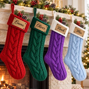 Cute Baby Pink Christmas Stockings for Girl,Baby Christmas Gift, Baby First Stocking Custom, Personalized Stockings for Baby Girl