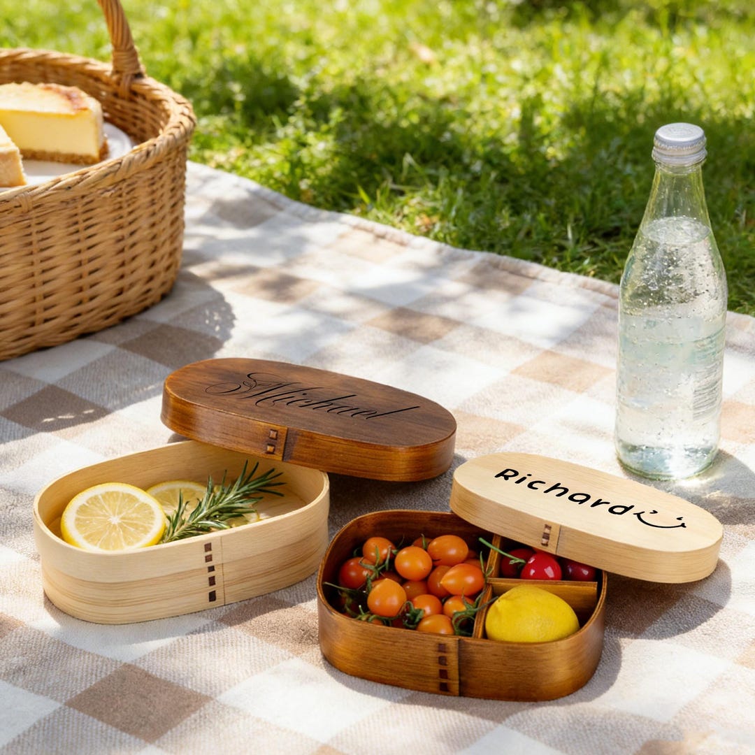 Reflection Lunch Box Eco Friendly Wooden Lunch Box Personalized - Etsy