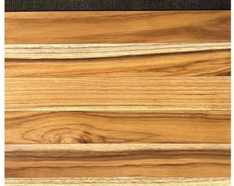 Medium & Large Teak Cutting Boards, Reversible Edge Grain Chopping Board, FSC Certified Gift