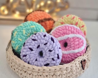 Donut crochet pattern PDF, Easy to follow crochet pattern, Crochet pattern for beginners, Crochet Tutorial