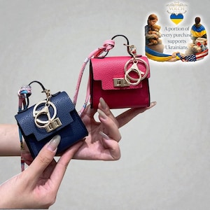 Mini Handtasche AirPods Case - Luxus Geldbörse Style Schutzhülle