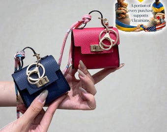 Mini Handbag AirPods Case – Luxury Purse Style Protective Cover