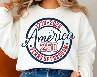 SVG PNG del 250 aniversario de EE. UU., PNG del semiquincentenario de Estados Unidos 1776-2026, PNG de la camiseta de feliz cumpleaños de Estados Unidos por 250 años, SVG de 250 años de libertad