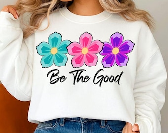 Sé bueno (Svg, Png), Svg inspirador, Svg amable, Svg feliz, Svg de felicidad, Svg de amor propio, Svg de citas positivas, Sublimación, Archivo recortado