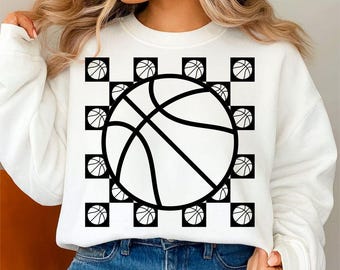 Diseño SVG para sublimación para el día del partido de baloncesto (descarga digital)