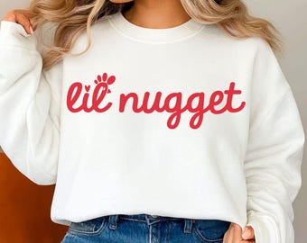 Lil Nugget Baby Svg png, Cute Trendy svg, Lil Nugget Baby svg, gift for her, sarcastic svg, Cut files for Cricut, Digital Download