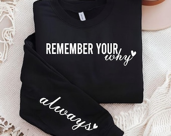 Recuerda siempre tu por qué (archivos SVG, estilo boho inspiradores) (descarga digital)