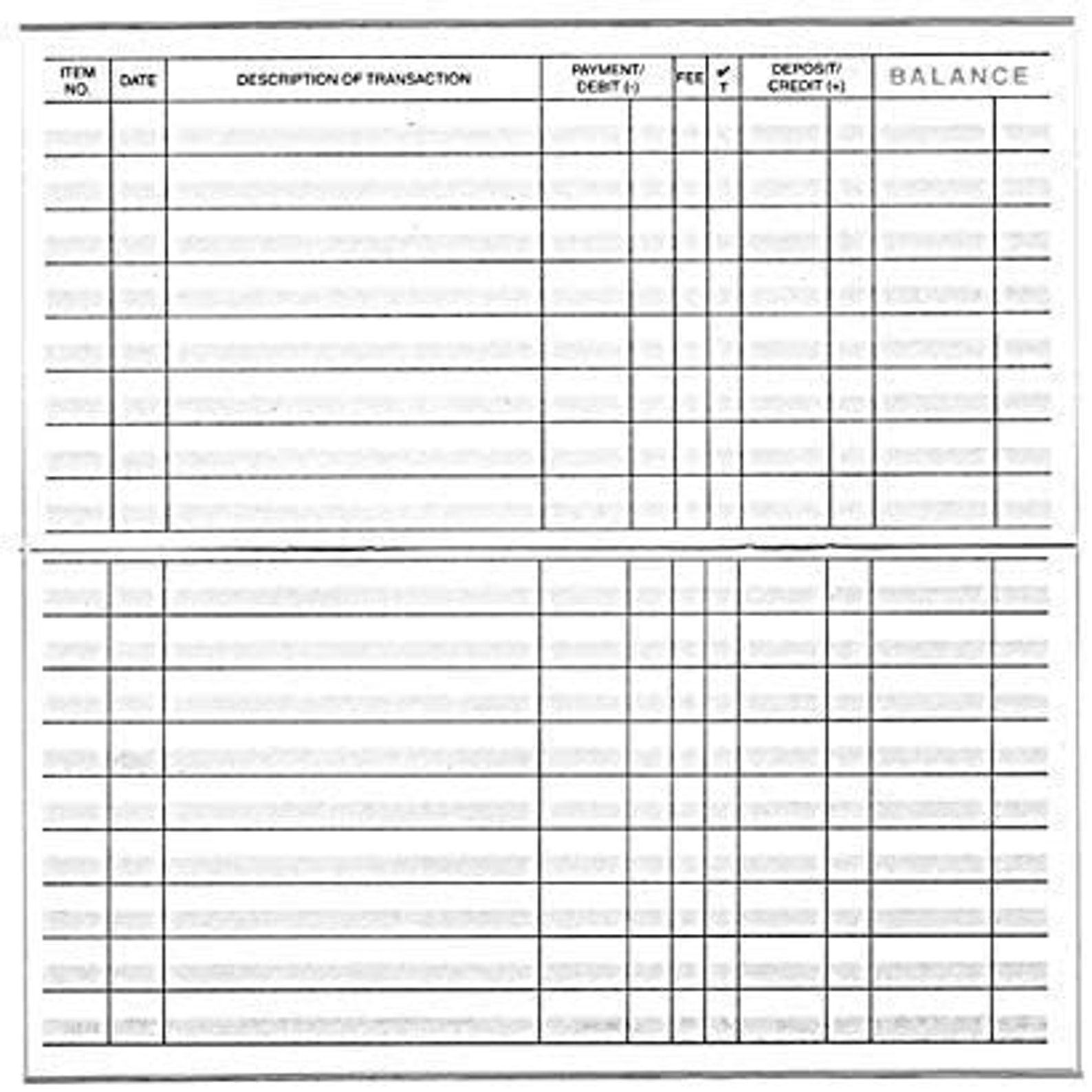 12 Personal Checkbook Registers, 202420252026 Calendars Etsy
