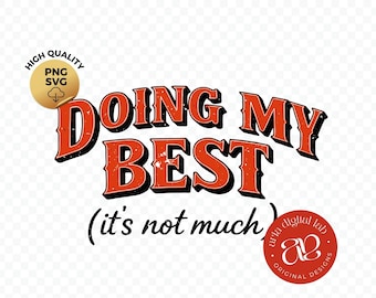 Funny Burnout Quote SVG, Relatable Mental Health Design (Digital Download)