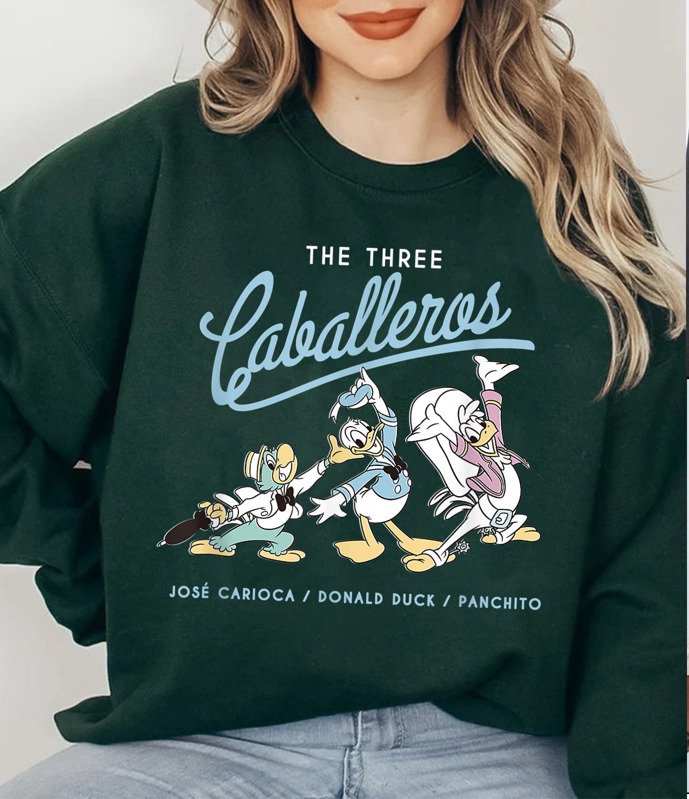 Discover The Three Caballeros Disney Vintage Sweatshirt