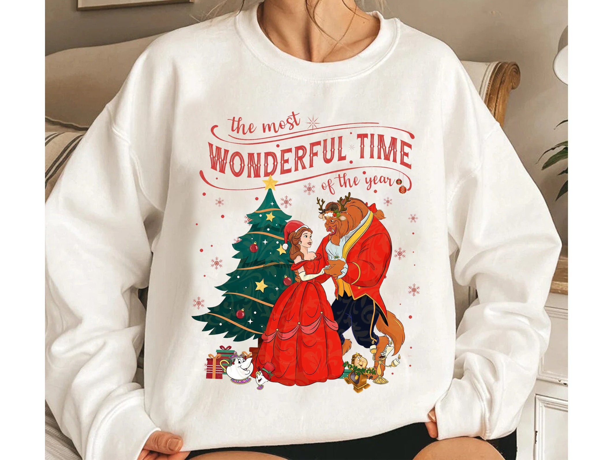 Discover The Most Wonderful Time Of The Year Disney Sweatshirt