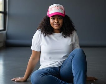 Big Mama FR Hat | Custom Trucker Hat | Funny Mom Hat | Statement Cap | Gift for Moms | Personalized Hat