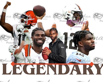 Shedeur Sanders Legendary Hoodie - Game Day Football Shirt