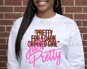 Just Pretty Apparel – Statement Sweatshirts, Tees & Hats | Empowering Black Woman Affirmation Clothing