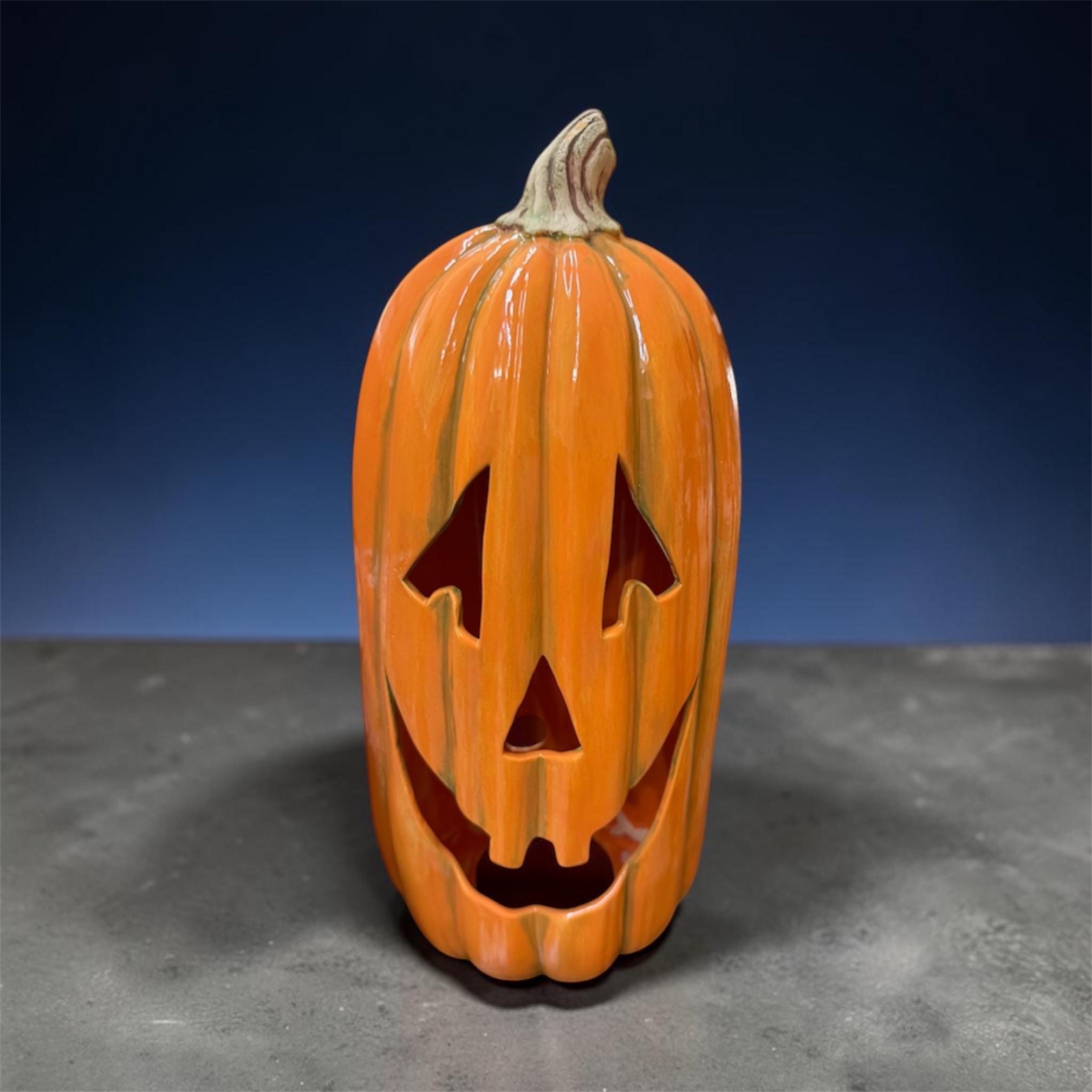 Ceramic Vintage Jack O Lantern - Etsy