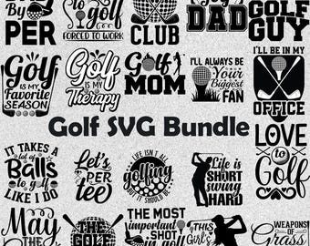 Funny Golf Saying SVG  PNG Bundle | Golf Shirt Design & Quotes | Cricut, Silhouette, Sublimation | Digital Download