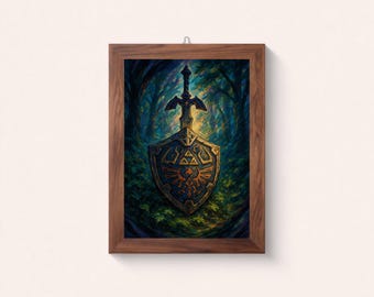 Legend of Zelda Master Sword Art