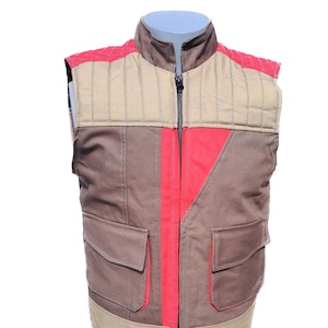 Galactic Scoundrel Vest - Mandalorian Star Wars Cosplay Costume Gear - Han Solo Inspired Smuggler Vest