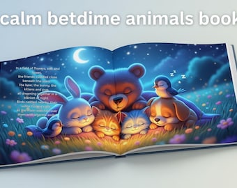 calm bedtime animals book pdf printable