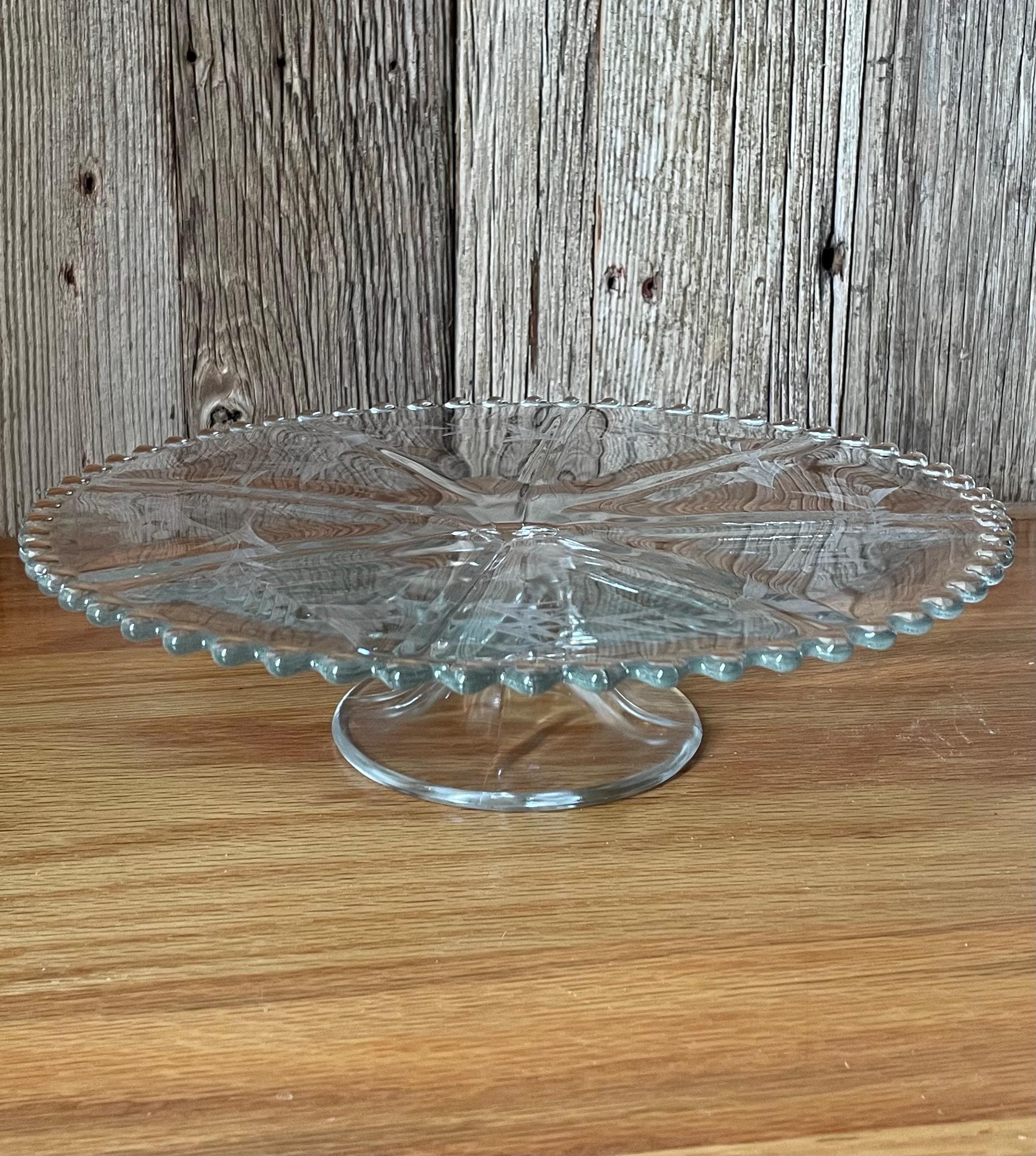 Candlewick cake stand - Etsy 日本
