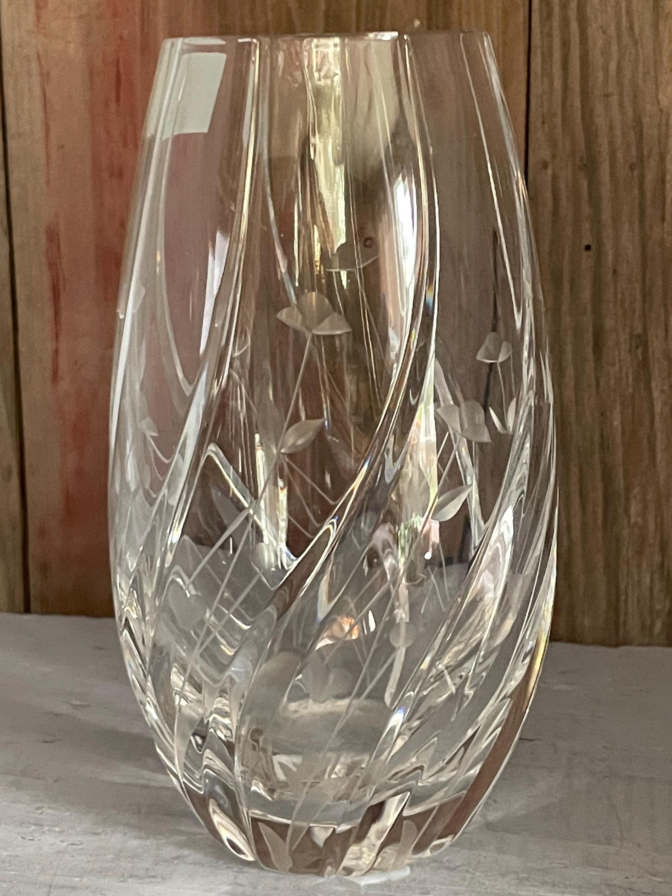 Mikasa crystal vase - Etsy 日本