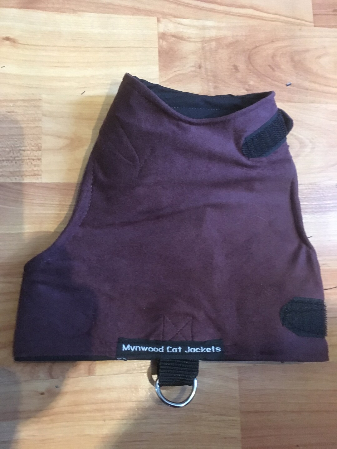 Mynwood Cat Walking Jacket Harness Vest Holster Faux Suede Etsy