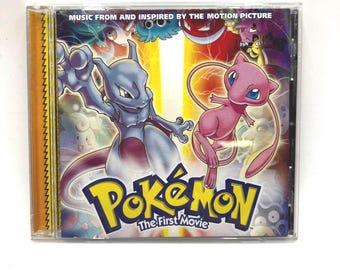 Pokemon The First Movie CD Music From And Inspired By The Motion Picture 1999