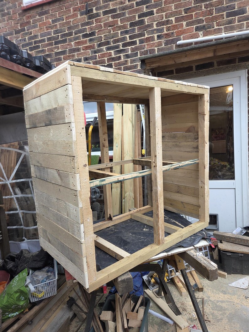 Makeshift Frame Penge Recycling Box Storage (paper& Cardboard) - Etsy