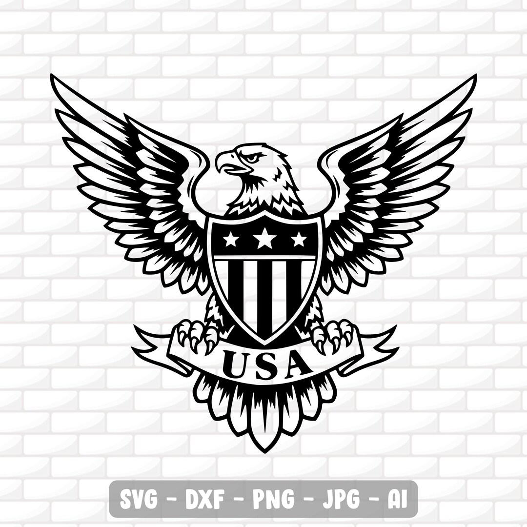 US Flying Eagle Svg | Patriotic Eagle Svg | American Eagle Svg | Eagle ...