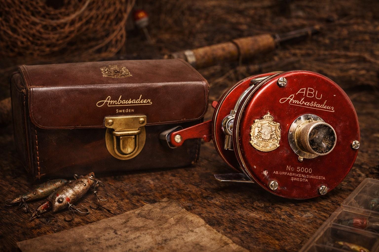 Abu Ambassadeur - Etsy