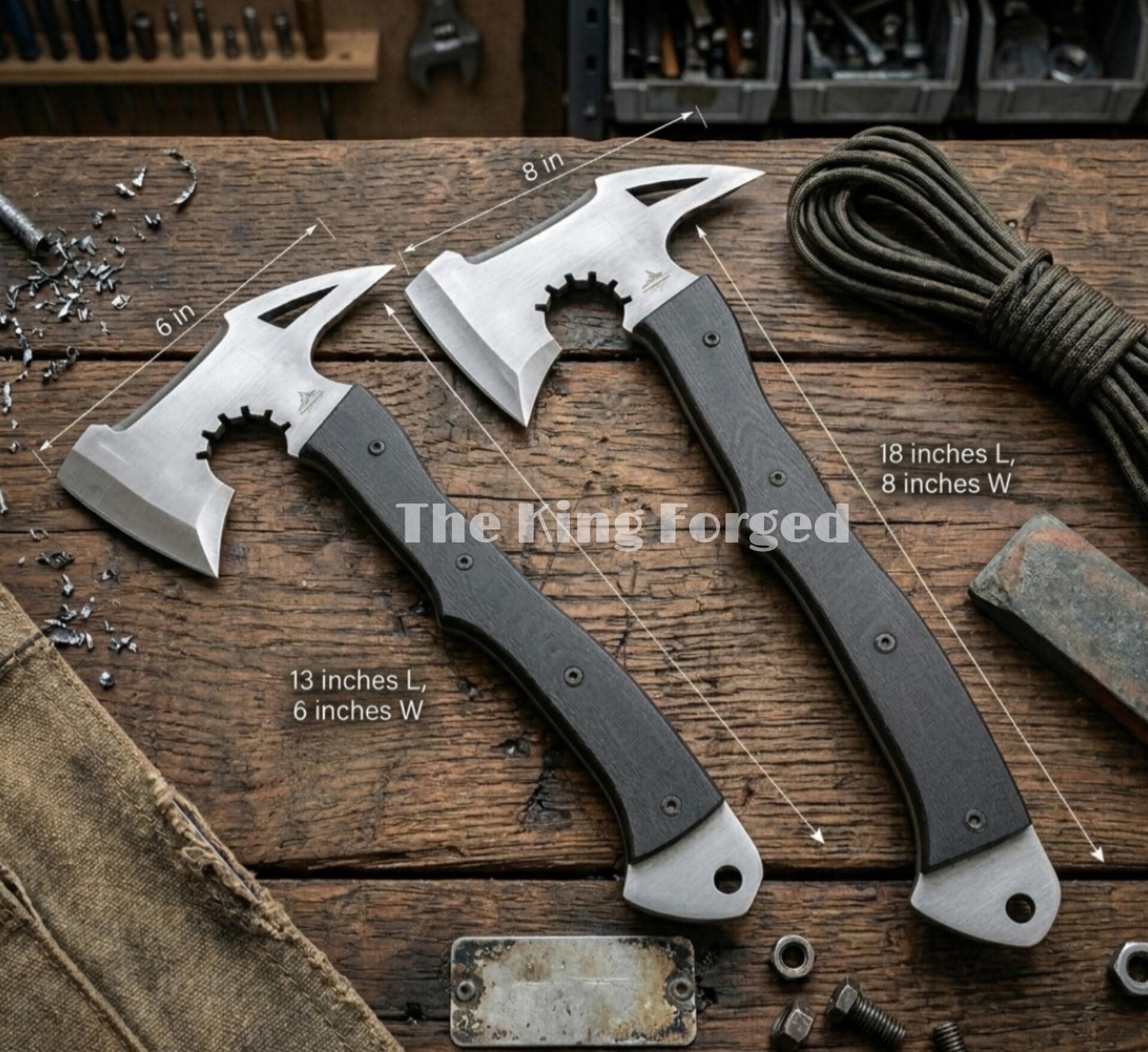 Resident Evil Leon Kennedy Inspired Tomahawk - RE9 Requiem Hatchet