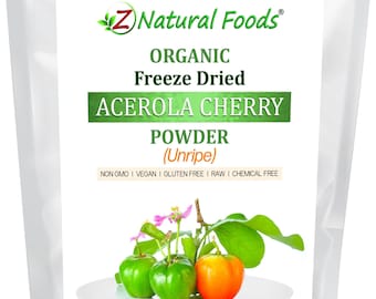 Acerola Cherry Unripe Powder - Organic Freeze Dried
