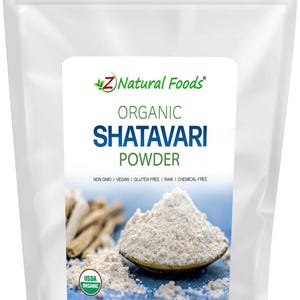 Photo of front of 5 lb bag of Shatavari Powder - Organic