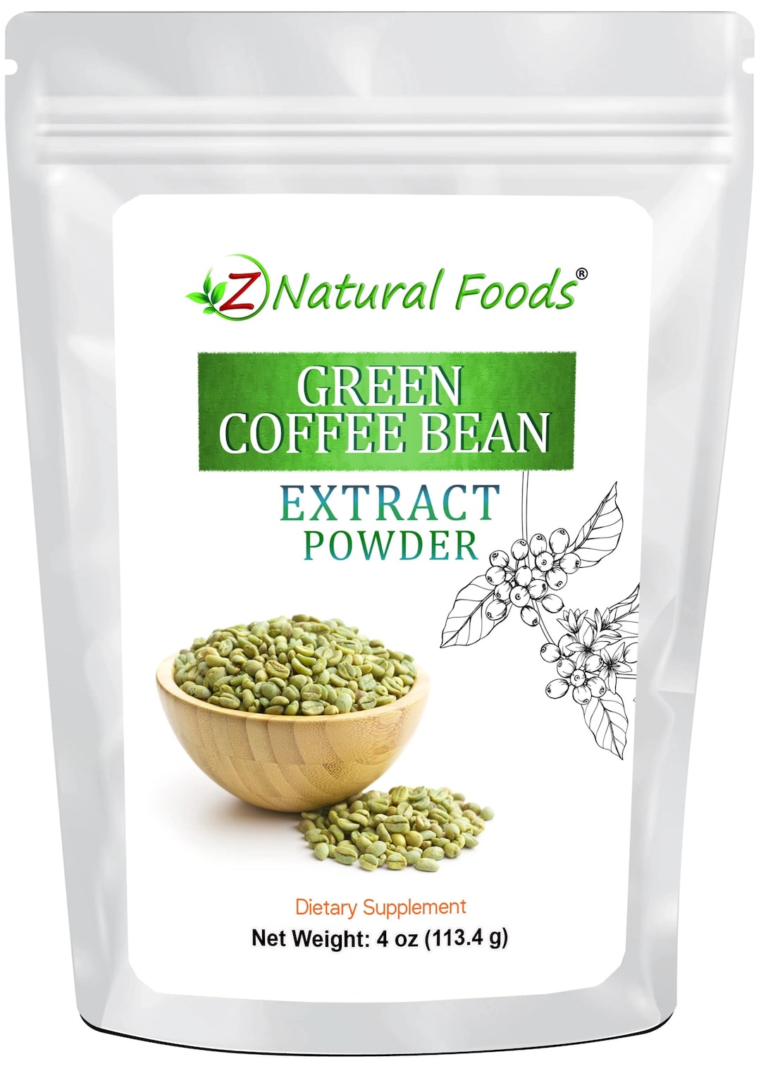 Green Coffee Bean Extract Powder - Etsy