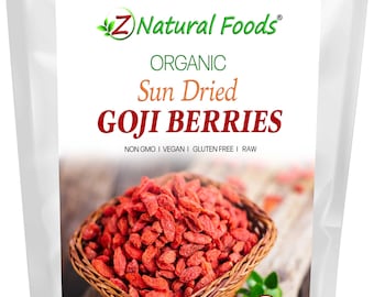 Sun Dried Goji Berries - Organic
