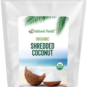 Front bag image of Coconut - Shredded, Raw Organic 5 lb
