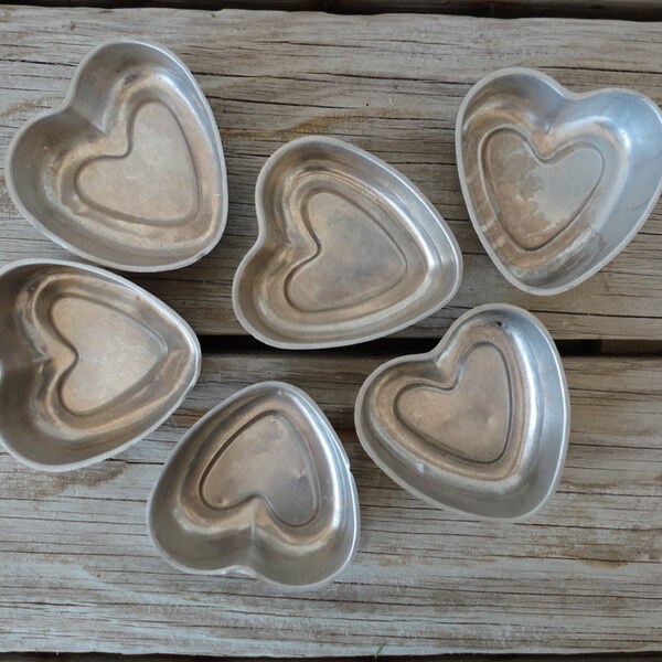 Mini Heart Baking Tins