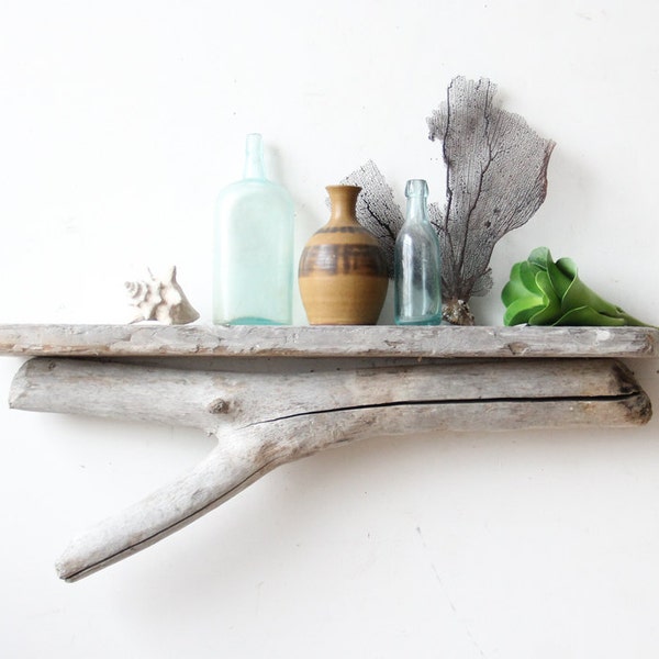 Natural Driftwood Shelf - Perfect Mantle // Size LARGE